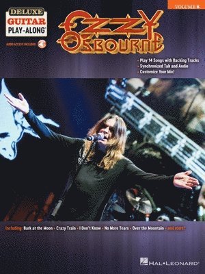 bokomslag Ozzy Osbourne Deluxe Guitar Play-Along Volume 8 Book/Online Audio