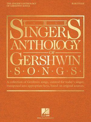 Richard Walters - The Singer's Anthology of Gershwin Songs - Baritone, Häftad