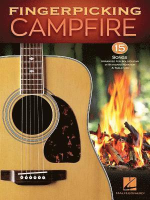 bokomslag Fingerpicking Campfire: 15 Songs Arranged for Solo Guitar in Standard Notation & Tablature