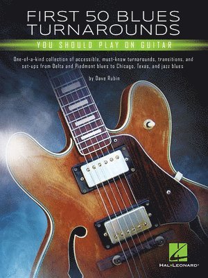 bokomslag First 50 Blues Turnarounds You Should Play on Guitar
