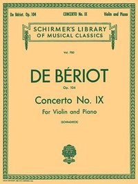 bokomslag Concerto No. 9 in a Minor, Op. 104: Schirmer Library of Classics Volume 782 Score and Parts