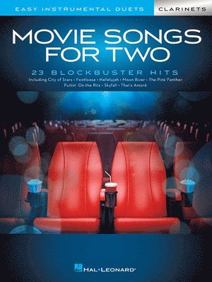 bokomslag MOVIE SONGS FOR 2 CLARINETS
