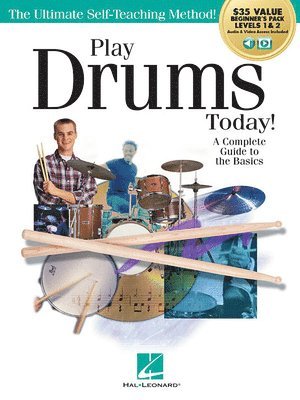 bokomslag Play Drums Today! All-In-One Beginner's Pack: Includes Book 1, Book 2, Audio & Video