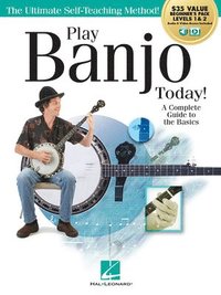 bokomslag Play Banjo Today! All-In-One Beginner's Pack: Includes Book 1, Book 2, Audio & Video