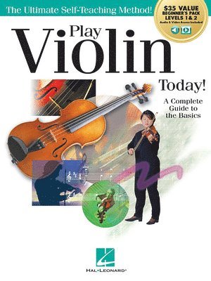 bokomslag PLAY VIOLIN TODAY BEGINNERS PACK