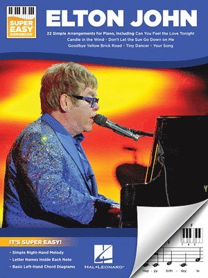 Elton John - Super Easy Songbook, Häftad
