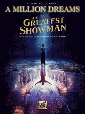 bokomslag A Million Dreams (from the Greatest Showman): Violin with Piano Accompaniment