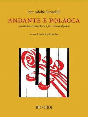 Andante E Polacca for Violin and Piano, Häftad