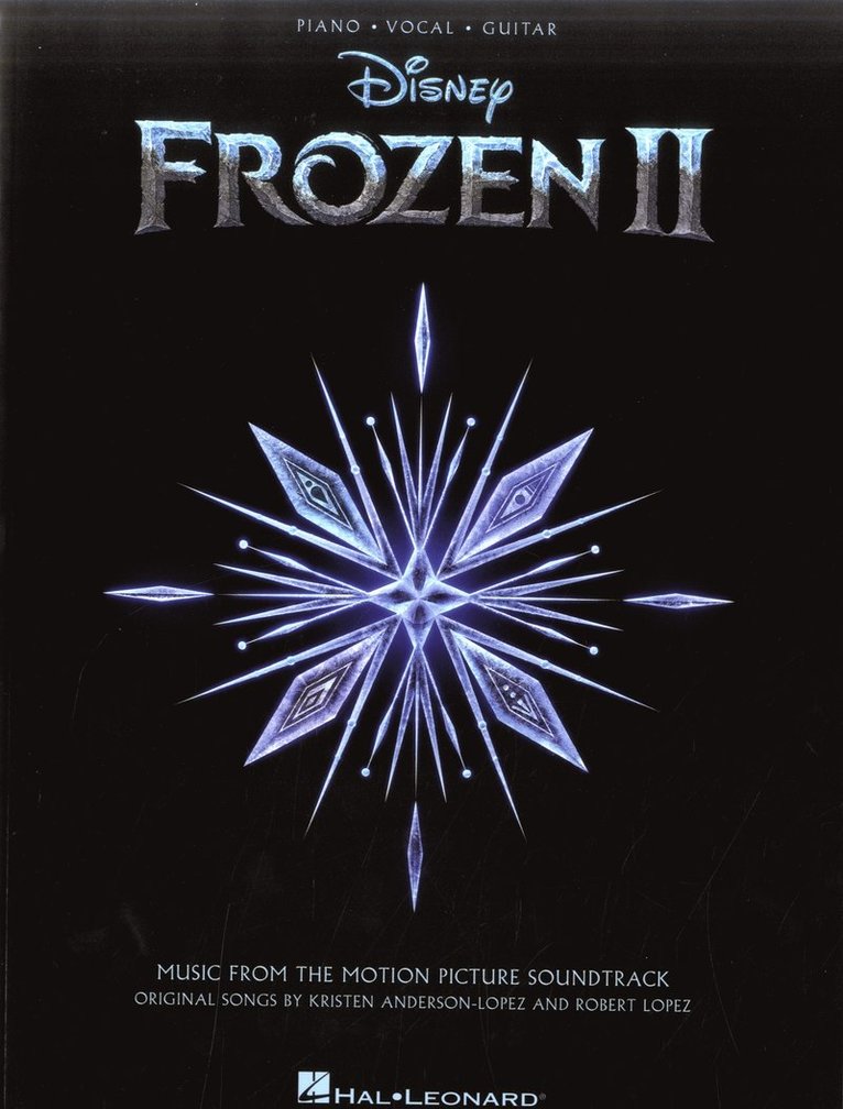 Frozen 2 Piano/Vocal/Guitar Songbook: Music from the Motion Picture Soundtrack 1