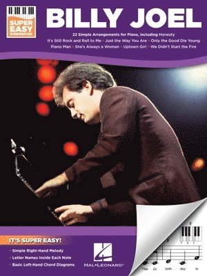 bokomslag Billy Joel - Super Easy Piano Songbook