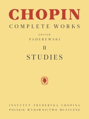 bokomslag Studies: Chopin Complete Works Vol. II