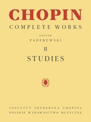 Studies: Chopin Complete Works Vol. II 1