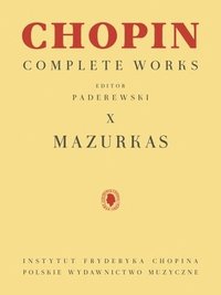 bokomslag Mazurkas: Chopin Complete Works Vol. X