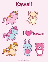 bokomslag Kawaii Kleurboek voor Volwassenen 1