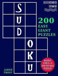 bokomslag Sudoku 200 Easy Giant Puzzles: Each Huge Puzzle Fills Whole 8' Page. Easy To Read With Tons Of Space For Notes.