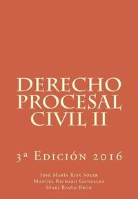 bokomslag Derecho Procesal Civil II