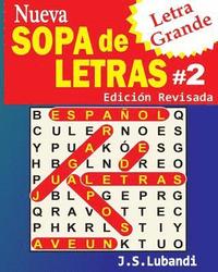 bokomslag Nueva SOPA de LETRAS #2 (Letra Grande)