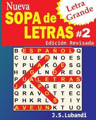 Nueva SOPA de LETRAS #2 (Letra Grande) 1