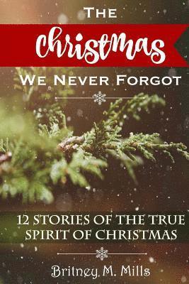 Britney M. Mills - The Christmas We Never Forgot: 12 Stories for the True Spirit of Christmas, Häftad. Tillgänglighet: Lägg i varukorg