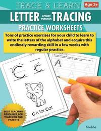 bokomslag Trace & Learn Letters Alphabet Tracing Workbook Practice Worksheets
