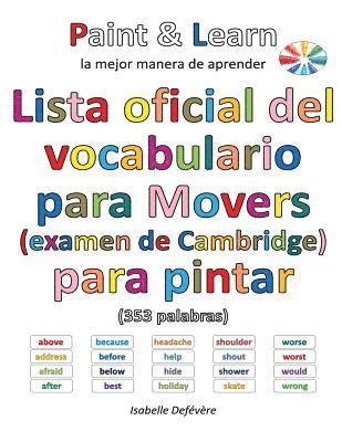 Lista oficial del vocabulario para Movers (examen de Cambridge) 1