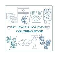 bokomslag My Jewish Holidays Coloring Book