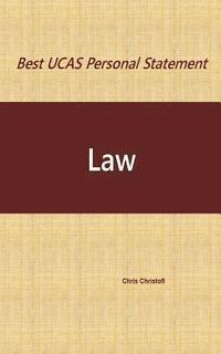 bokomslag Best UCAS Personal Statement: LAW: Law