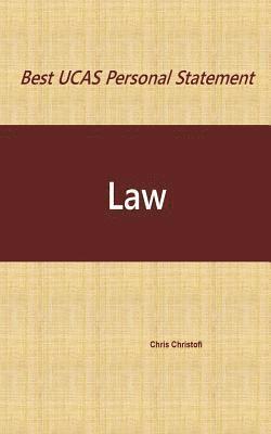 Best UCAS Personal Statement: LAW: Law 1