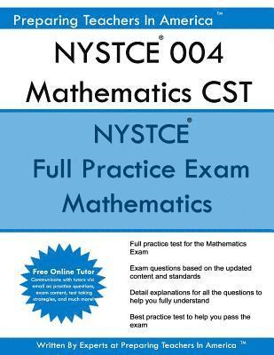 NYSTCE 004 Mathematics CST: NYSTCE Mathematics 1