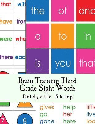 bokomslag Brain Training Third Grade Sight Words: A Whole Brain Approach to Reading