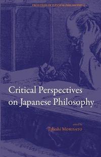 bokomslag Critical Perspectives on Japanese Philosophy