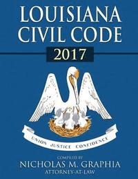 bokomslag Louisiana Civil Code 2017
