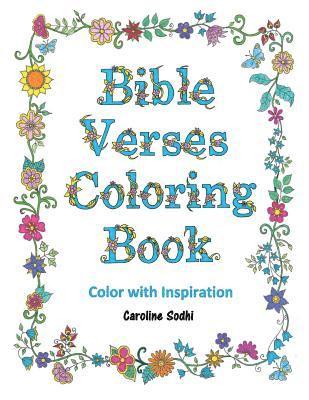 Bible Verses Coloring Book: Color Scriptures With Inspiration Volume 1 1