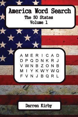 bokomslag America Word Search: The 50 States