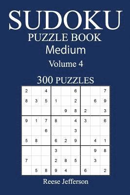 bokomslag 300 Medium Sudoku Puzzle Book: Volume 4