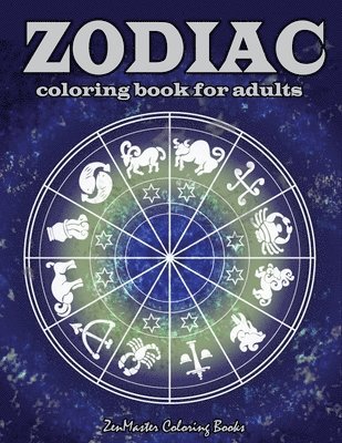 bokomslag Zodiac Adult Coloring Book