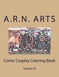 bokomslag Comic Cosplay Coloring Book: Volume 24