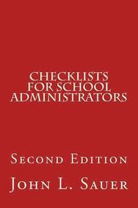 bokomslag Checklists for School Administrators: Second Edition