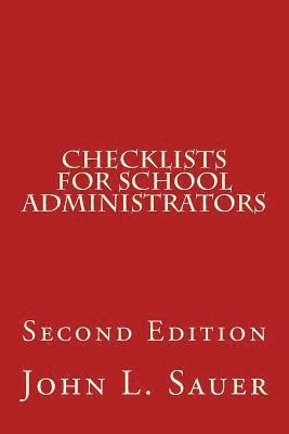 bokomslag Checklists for School Administrators: Second Edition
