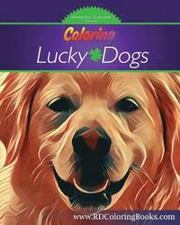 bokomslag Coloring Lucky Dogs: Adult Coloring Book