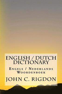 English / Dutch Dictionary: Engels / Nederlands Woordenboek 1