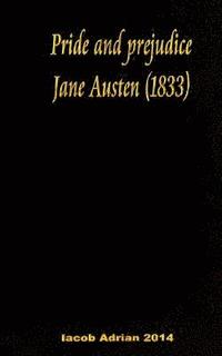bokomslag Pride and prejudice Jane Austen (1833)