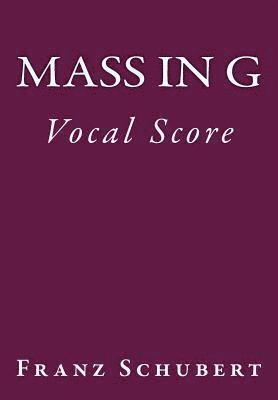 bokomslag Mass in G: Vocal Score