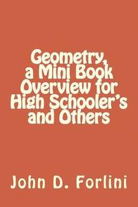 bokomslag Geometry, a Mini Book Overview for High Schooler's and Others