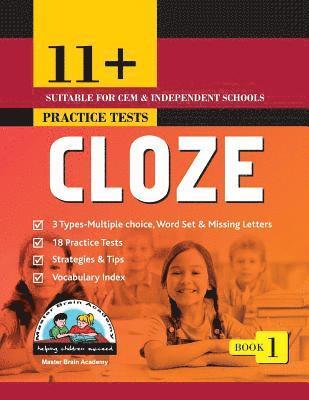 bokomslag 11+ Cloze: Cloze Practice Tests