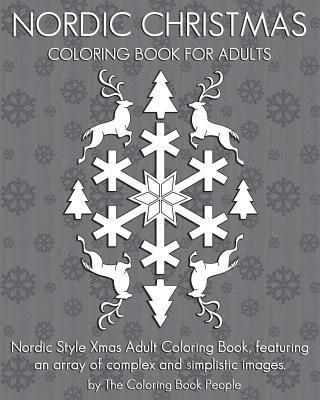 Coloring Book People - Nordic Christmas Coloring Book for Adults: Nordic Style Xmas Adult Coloring Book, featuring an array of complex and simplistic images., Häftad. Tillgänglighet: Lägg i varukorg