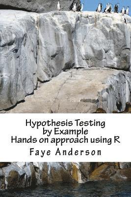 Faye Anderson - Hypothesis Testing by Example: Hands on approach using R, Häftad