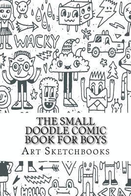bokomslag The Small Doodle Comic Book for Boys: Jagged, 6" x 9", 100 Pages