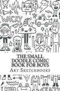 bokomslag The Small Doodle Comic Book for Boys: Mixed, 6' x 9', 100 Pages