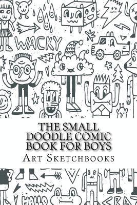 bokomslag The Small Doodle Comic Book for Boys: Basic, 6" x 9", 100 Pages